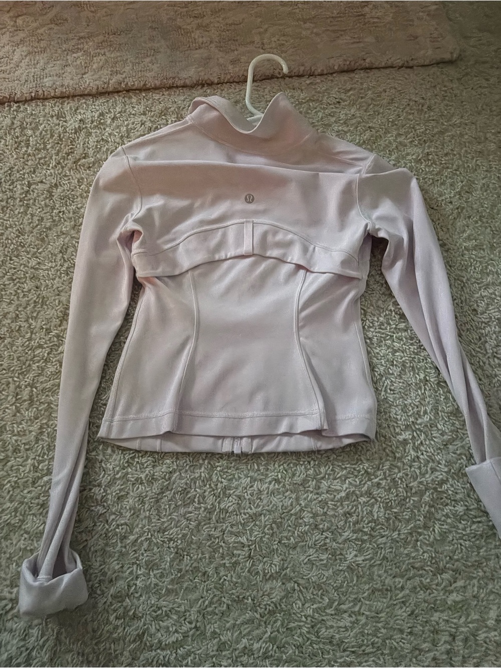lululemon athletica Light Pink Long Sleeve Jacket